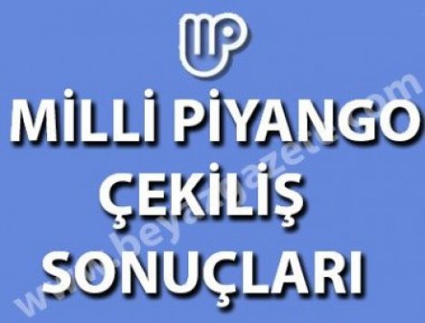 Milli Piyango yılbaşı çekilişi 2015 sonuçları belli oldu