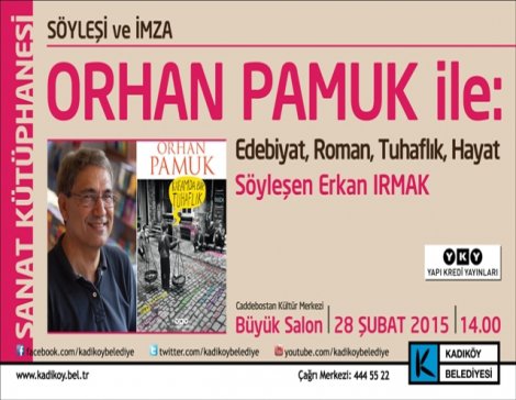 Orhan Pamuk Kadıköy'de