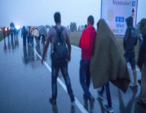 Sığınmacılar Avusturya sınırından geçiş yaptı