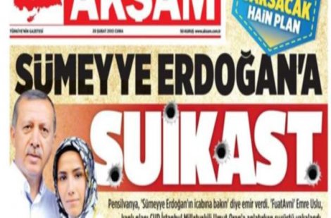 ‘Sümeyye Erdoğan’a suikast’ haberlerine dava açan savcıların yeri değişti