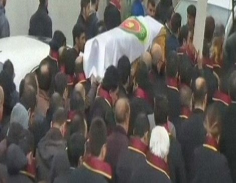 Tahir Elçi'nin cenazesi hastaneden alındı