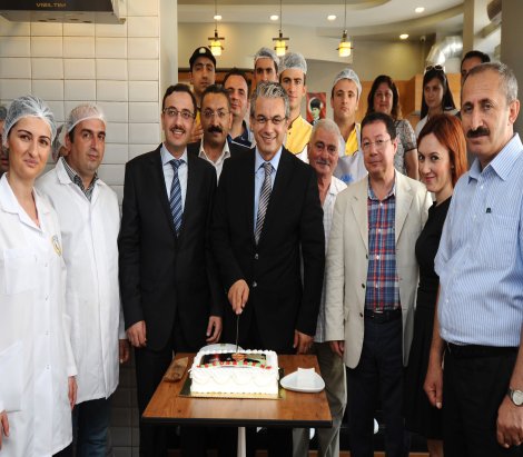 Temiz gıdaya 'teşekkür plaketi'