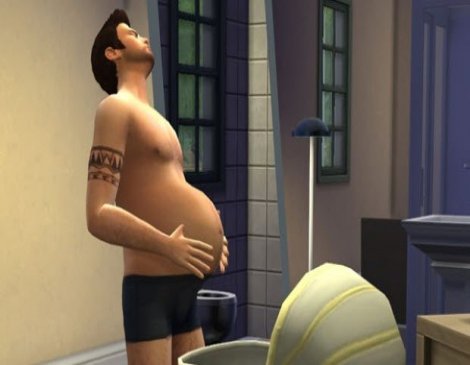 The Sims 4'te hamile erkek hatası