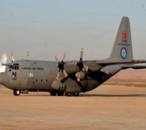 Türk askeri uçakları Bağdat'ta