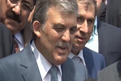 Abdullah Gül: Sadece cesaretlendirdim