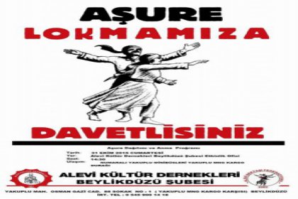 Alevi Kültür Dernekleri Beylikdüzü Şubesi Aşure'ye bekliyor