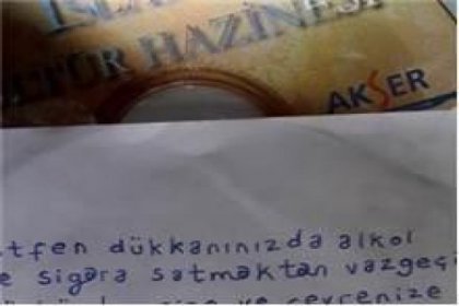 Alkol satanlara 'gizemli' CD