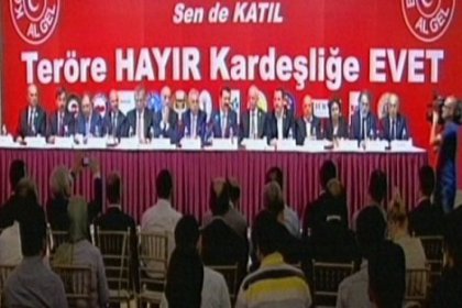 Ankara'da teröre karşı dev buluşma kararı