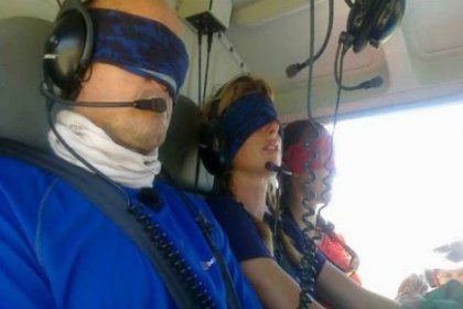 Arjantin'deki 'Survivor' faciası: Helikopterler çarpışırken gözleri bağlıydı