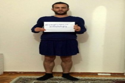 Azerbaycan: Erkeklerden #ozgecanicinminietekgiy kampanyası