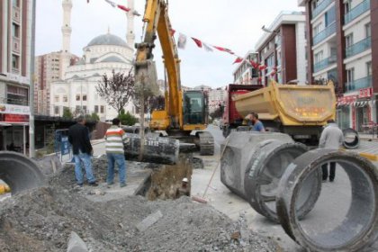 Beylikdüzü'nde olası su baskınlarına karşı önlem alınıyor