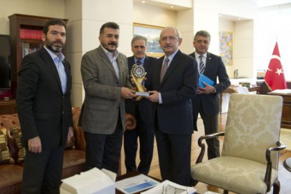 Birleşik Metal İş Sendikası, Kılıçdaroğlu'nu ziyaret etti