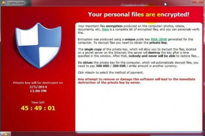 BTK uyarıyor: CryptoLocker virüsüne dikkat!
