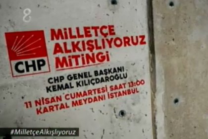 CHP’den afiş talimatı