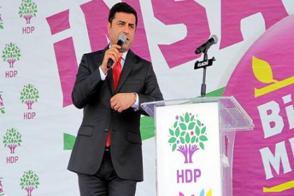 Demirtaş' tan,Erdoğan ve Davutoğlu' na suç duyurusu