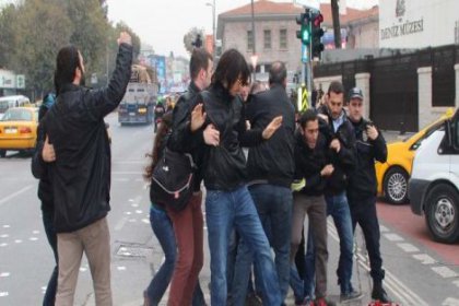 Dolmabahçe'de 'Aziz Güler' eylemi