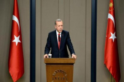 Erdoğan: DAİŞ’i vuruyoruz diyerek