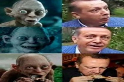 Erdoğan için Gollum yargılanıyor