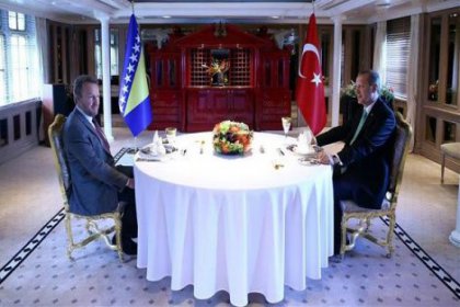 Erdoğan ilk kez bir yabancı konuğu Savarona'da ağırlıyor
