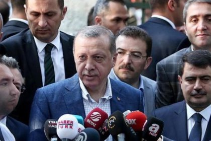 Erdoğan'dan, 'ABD'yi YPG konusunda yanlış buluyorum'