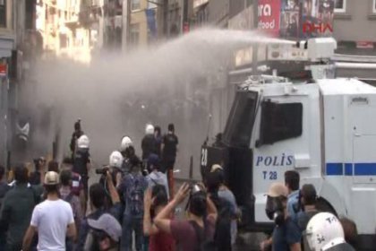 Galatasaray Meydanı'nda polis müdahalesi