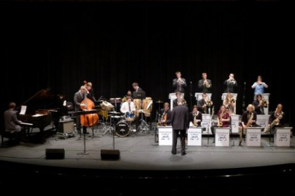 Gettysburg College Jazz Ensemble , pazar akşamı Leyla Gencer'de