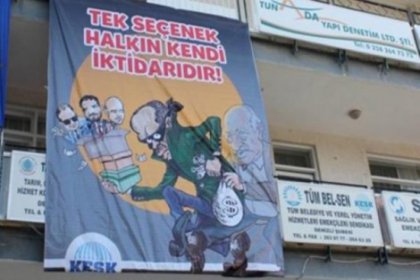 Hırsız Erdoğan pankartına beraat