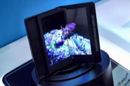 İşte Samsung'un katlanabilir ekranlı telefonu