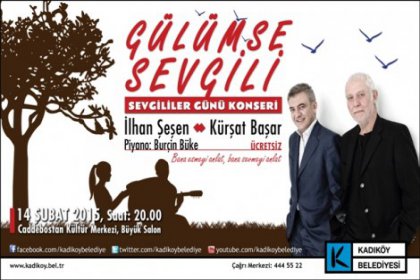 Kadıköy'de sevgililer günü konseri