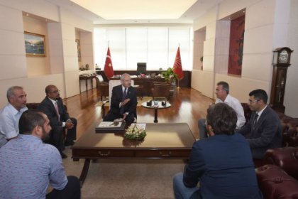Kılıçdaroğlu, Foto Muhabirlerini kabul etti