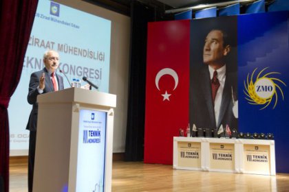 Kılıçdaroğlu, ZMO'nun düzenlediği TZMO 8. Teknik Kongresi'ne katıldı