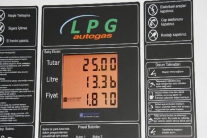 LPG’ye zam geldi