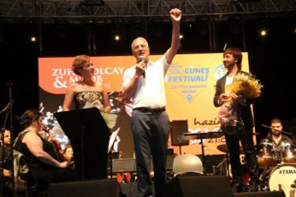 Mezitli'de festival muhteşem konserle sona erdi