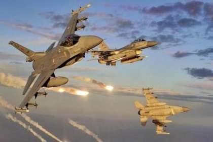 Suriye sınırına rekor sayıda F-16