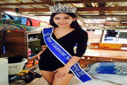 Tayland'da güzellik kraliçesi çöp toplayıcısı çıktı