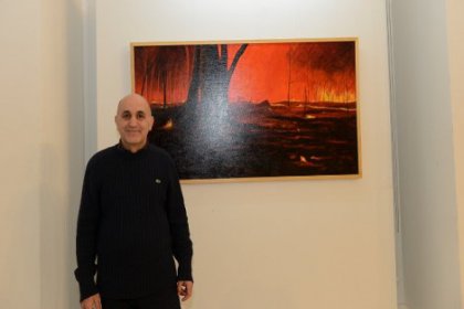 Ünlü ressamın sergisi TSKM’de