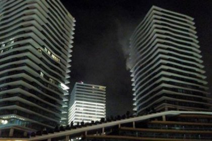 Zorlu Center'da yangın