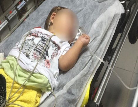 8 aylık bebek uyuşturucu komasına girdi iddiası
