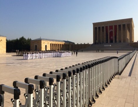 Anıtkabir’de çok sıkı güvenlik önlemleri