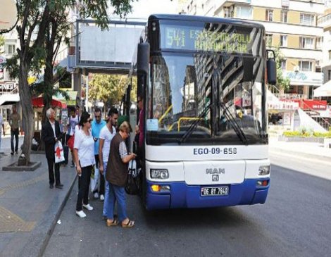 Ankara’da EGO otobüsleri bayramda ücretsiz
