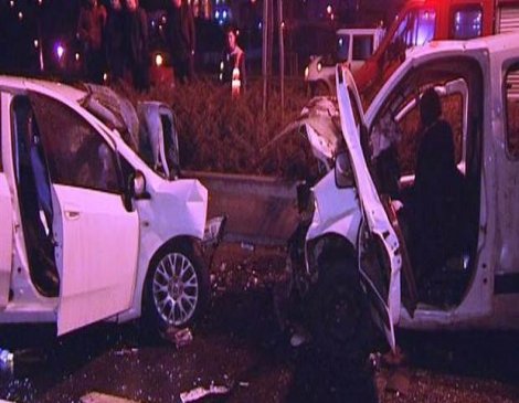 Ankara'da trafik kazası: 5 ölü, 5 yaralı