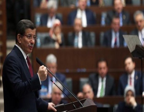 Başbakan Davutoğlu AKP grup toplantısında konuştu