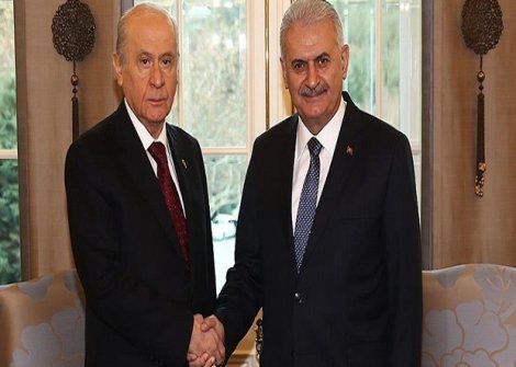 Başbakan ve Bahçeli Anayasa değişikliği teklifini son kez görüşecek