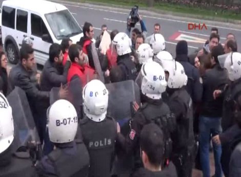Beşiktaş'ta polis müdahalesi!.. 6 gözaltı