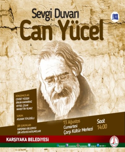 Can Yücel, Karşıyaka'da şiirleriyle anılacak