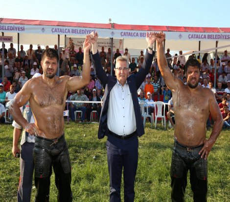 Çatalca Başpehlivanı Şaban Yılmaz oldu