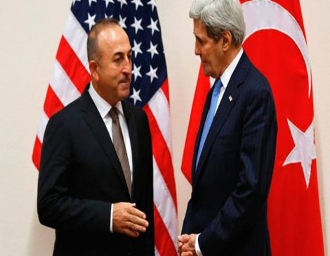 Çavuşoğlu, Kerry ile Suriye'yi konuştu