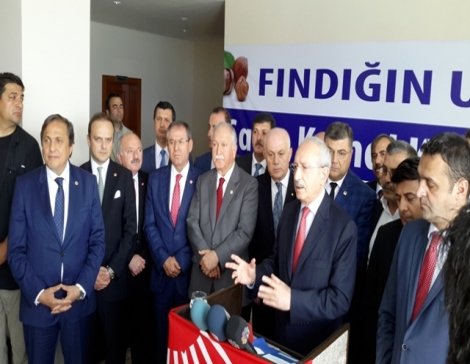 CHP Fındığa sahip çıkıyor