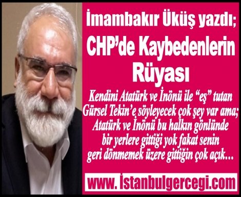 CHP’de Kaybedenlerin Rüyası