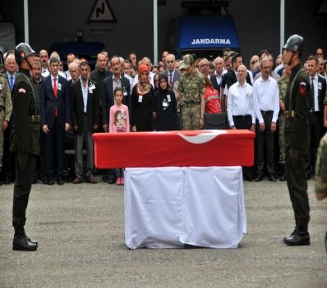 Fatih Çaybaşı için Artvin'de tören düzenlendi